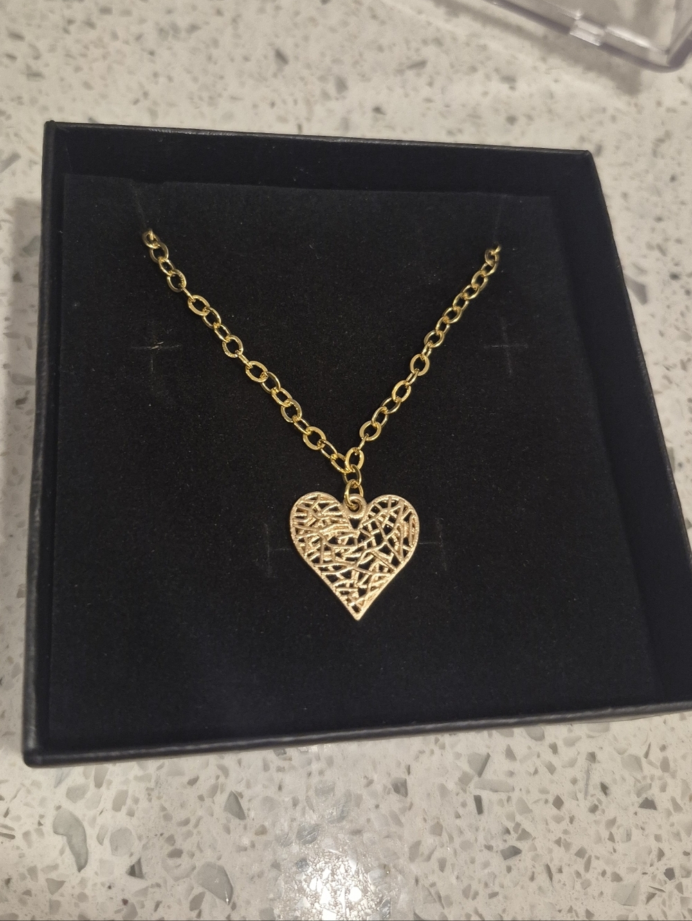 Woven Heart Gold Bracelet